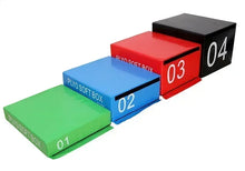 Load image into Gallery viewer, logo gym training and home use heavy foam fitness plyometric box