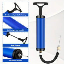 Load image into Gallery viewer, 1 Pc Portable Multifunctional Ball Pump With Needle And Nozzle