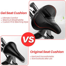Load image into Gallery viewer, Oversized Bike Seat Bike & Bike+, Comfort Seat Cushion
