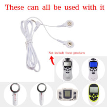 Load image into Gallery viewer, Silver Conductive Fiber Massage Gloves for TENS/EMS Therapy Hand Massager