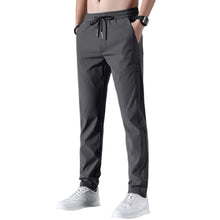 Load image into Gallery viewer, Men Fast Dry Stretch Pants Ice Silk Trousers