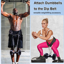Load image into Gallery viewer, Loading Dumbbells Strap for Dip Belt Squat Pull-up ,Load Dumbbells Kettlebells