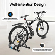 Load image into Gallery viewer, Bicycle Trainer Stand Indoor Bike Trainer Stationary Bicycle Stands