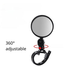 Load image into Gallery viewer, Universal Bicycle Rearview Mirror Adjustable Rotate Wide-Angle Cycling Handlebar