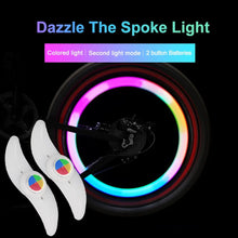 Load image into Gallery viewer, Colorful Bike Wheel Spoke Light Waterproof MTB Balance Bicycle Light