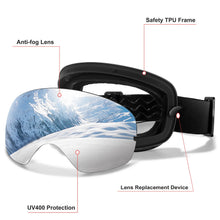 Load image into Gallery viewer, Men Women Outdoor Sports Ski goggles Anti-fog Snowboarding Snowmobile Glasses