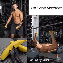 Load image into Gallery viewer, Banana Ox Horn Pull Up Chinning Gym Barbell Bar Handles Bodybuilding Gym Accessories