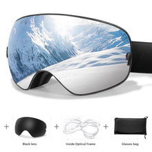 Load image into Gallery viewer, Men Women Outdoor Sports Ski goggles Anti-fog Snowboarding Snowmobile Glasses