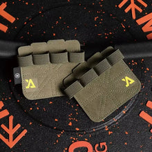 Load image into Gallery viewer, Four-fingers Fitness Gloves Gym Barbells Weightlifting Cowhide Gloves