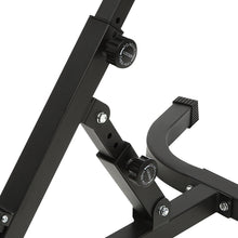 Load image into Gallery viewer, 103*70*113 cm/ 40.55*27.55*44.48 in Black Home Fitness Workout Roman Chair