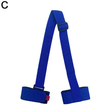 Load image into Gallery viewer, Black Nylon Adjustable Ski Handle Strap Bag