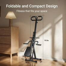 Load image into Gallery viewer, UMAY Squat Machine for Home, Foldable Exercise Equipment, Squat Rowing Machine