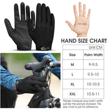 Load image into Gallery viewer, WEST BIKING Summer Cycling Gloves Full Finger MTB Bike Gloves