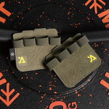 Load image into Gallery viewer, Four-fingers Fitness Gloves Gym Barbells Weightlifting Cowhide Gloves