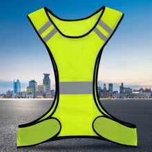 Load image into Gallery viewer, High Visibility Running Vest Breathable Night Work Safety Vest