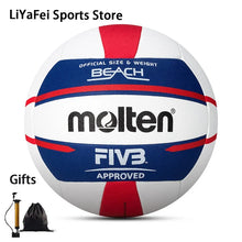 Load image into Gallery viewer, Original V5B5000 Molten Size 4 5 Volleyball Soft Touch Standard Match Training Volleyballs