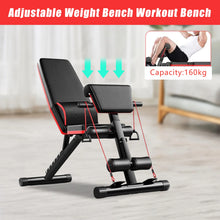 Load image into Gallery viewer, Adjustable Weight Bench Full Body Workout