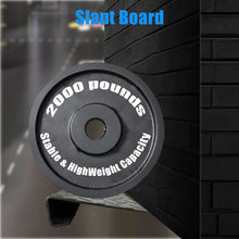 Load image into Gallery viewer, Heavy Duty Steel Extra Wide Slant Board Calf Raise Platform