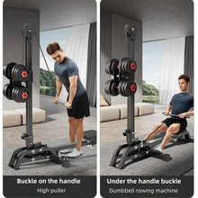 Load image into Gallery viewer, Multifunctional dumbbell rowing machine