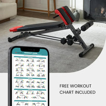 Load image into Gallery viewer, Multi-Functional Gym Bench for Full All-in-One Body Workout