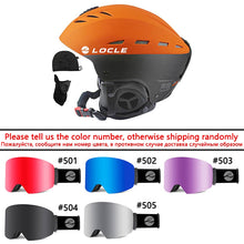 Load image into Gallery viewer, LOCLE Ski Helmet Men and Women Skiing Helmet Kids Boys Girls Ski Skateboard
