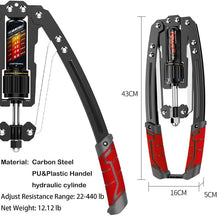 Load image into Gallery viewer, Arm Exerciser Adjustable Pressure 22-440lbs Forearm Workout Equipment Chest Expander