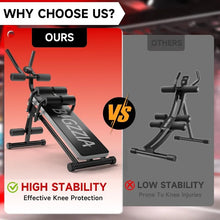 Load image into Gallery viewer, Bigzzia Ab Machine, Ab Workout Equipment Machine