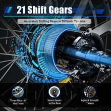 Load image into Gallery viewer, 26 Inch Outdoor Mountain Bike, 21 Speed Foldable Bicycle