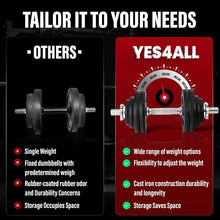 Load image into Gallery viewer, AQYes4All Dumbbell with ,Star Lock Collars