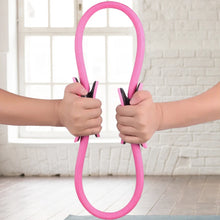 Load image into Gallery viewer, Pilates Ring Yoga Rings with Non Slip Handles
