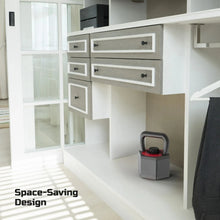 Load image into Gallery viewer, 25 lbs SmartStack Wide handle Adjustable Kettlebell, 40 lbs, Black