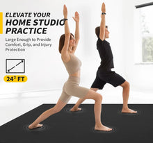 Load image into Gallery viewer, Large Yoga Mat, Extra Thick Workout Mats for Home Gym