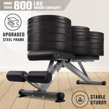 Load image into Gallery viewer, Adjustable/Foldable Utility Weight Bench for Home Gym
