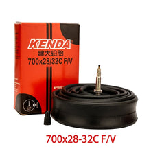 Load image into Gallery viewer, Kenda Bicycle Inner Tubes 700c French/Presta Schrader Valve