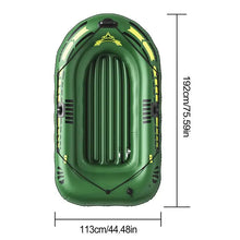 Load image into Gallery viewer, Inflatable Boat Iatable Boat Kayak Canoe Fishing Boat Portable Fishing Boat Raft