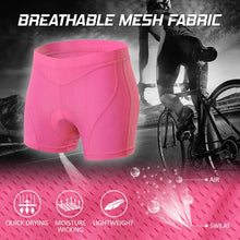 Load image into Gallery viewer, Women Bike Underwear 3D Padded MTB Bicycle Cycle Biking Underwear Shorts