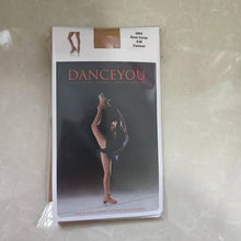 Load image into Gallery viewer, Rhinestone Figure Skating Pantyhose
