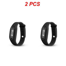 Load image into Gallery viewer, 1/2PCS Sport Smart Wrist Watch Bracelet LCD Display Fitness Gauge Step Tracker
