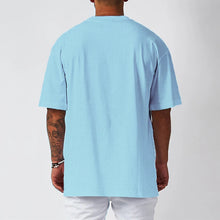 Load image into Gallery viewer, Human Skeleton Deadlift Barbell Gym Clothing Men Fitness Oversized Loose T-Shirt