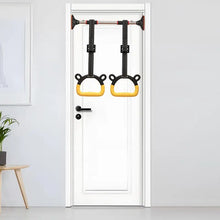 Load image into Gallery viewer, Pull Up Rings 2pcs Trapeze Bar Gymnast Rings Set Non-Slip Calisthenics Rings