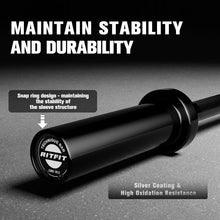 Load image into Gallery viewer, 4ft/4.8ft/6ft Olympic Barbell for Strength and Weightlifting Training