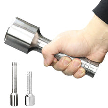 Load image into Gallery viewer, Fitness Dumbbell Stick Adjustable Steel Clubbell Indian Club Badminton Swing Trainer Arm Strength