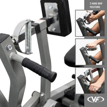 Load image into Gallery viewer, Valor Fitness Seated Row Machine – Plate Loaded with Converging Arms & Multi-Grip Handles