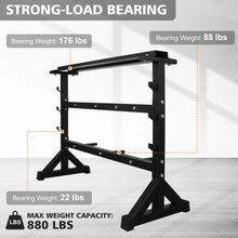 Load image into Gallery viewer, Dumbbell Rack Stand, Multifunctional Barbell Rack