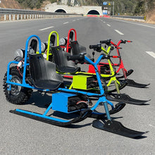 Load image into Gallery viewer, Snowmobile All-terrain Electric Go-kart Off-road Sled Car