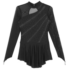 Load image into Gallery viewer, Womens Rhinestone Figure Ice Skating Dress
