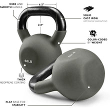 Load image into Gallery viewer, Adjustable Kettlebells and Kettlebell Sets,Coated with Chloroprene Rubber