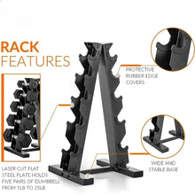 Load image into Gallery viewer, Dumbbell Dumbbell Set With Rack