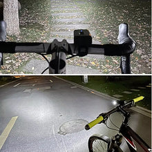 Load image into Gallery viewer, 2 T6 LED Bicycle Front Light Type-C Rechargeable Bicycle Headlamp
