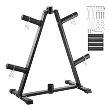 Load image into Gallery viewer, VEVOR Weight Plate Rack A Frame Weight Plate Tree